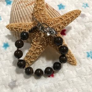 SILPADA .925 Bronzite Toggle Clasp Bracelet B1365